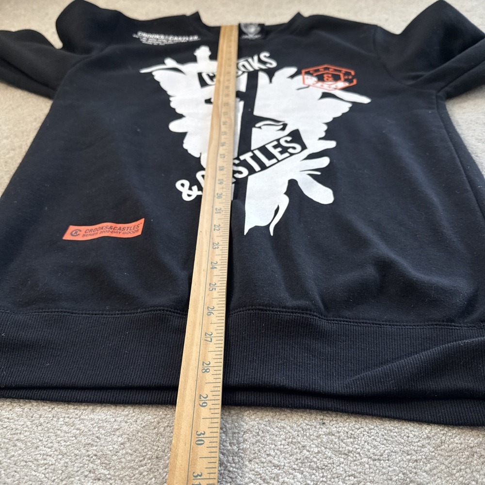 Crooks and Castles Pullover Sweatshirt Mens Large Crew‎ Neck Jumper Long Sleeve - Picture 5 of 10